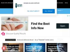 'destepti.ro' screenshot