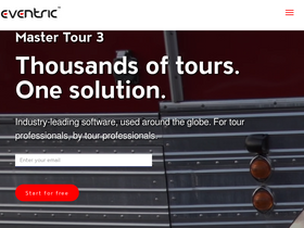 'eventric.com' screenshot