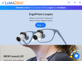 'lumadent.com' screenshot