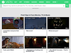 'getyarn.io' screenshot