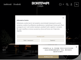 'bontempi.it' screenshot