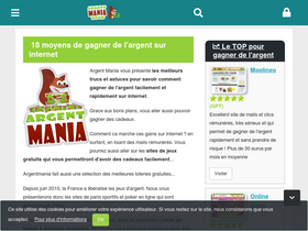'argentmania.com' screenshot