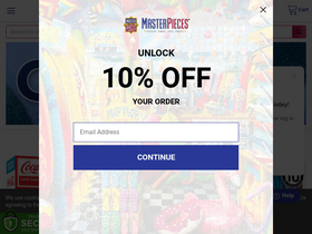 'masterpiecesinc.com' screenshot