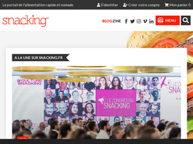 'snacking.fr' screenshot