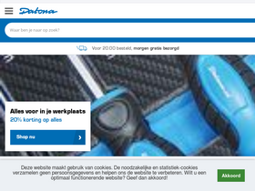 'datona.nl' screenshot
