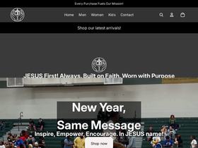 aceinchrist.com homepage screenshot