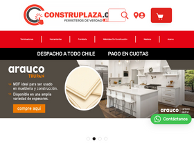 'construplaza.cl' screenshot