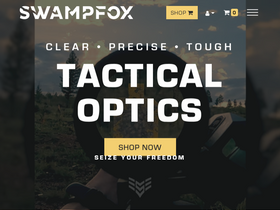 'swampfoxoptics.com' screenshot