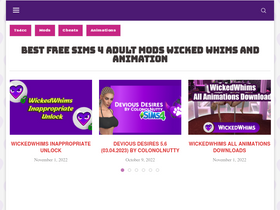 'sims4wickedmods.com' screenshot