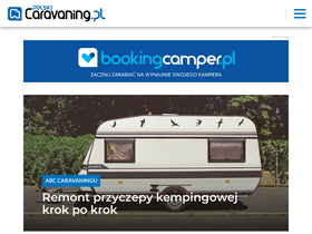 'polskicaravaning.pl' screenshot