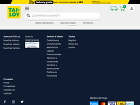 'tailoy.com.pe' screenshot