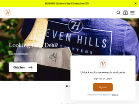 '7houtfitters.com' screenshot