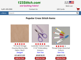 '123stitch.com' screenshot