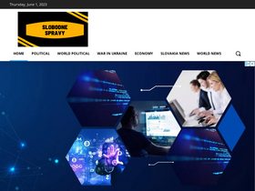 'slobodne-spravy.cc' screenshot