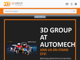 '3dgroupuk.com' screenshot