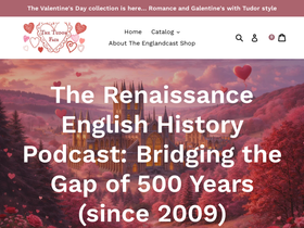 tudorfair.com homepage screenshot