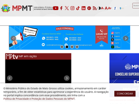'residentes.mpmt.mp.br' screenshot