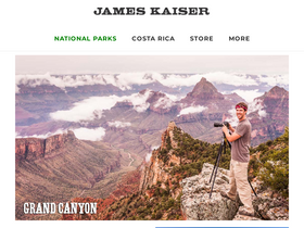 'jameskaiser.com' screenshot