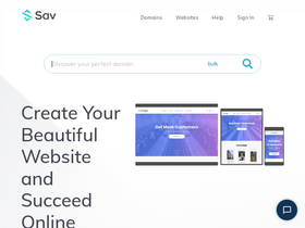 'sav.com' screenshot