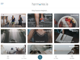 'harmonia.la' screenshot