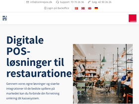 'onlinepos.dk' screenshot