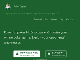 'pokercopilot.com' screenshot