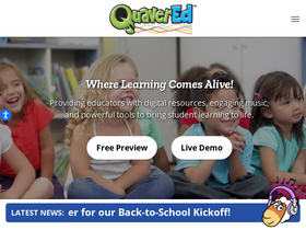 'quavered.com' screenshot