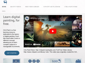 'ctrlpaint.com' screenshot