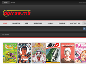 'dbfree.me' screenshot