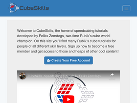 'cubeskills.com' screenshot