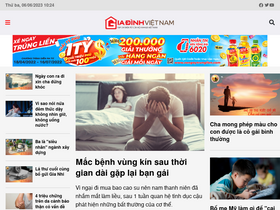 'giadinhonline.vn' screenshot