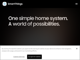 'smartthings.com' screenshot