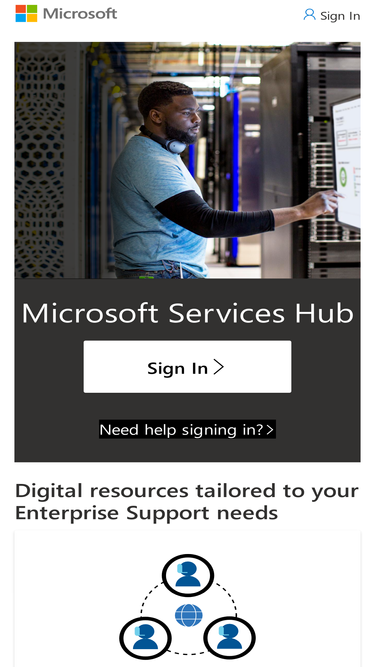 serviceshub.microsoft.com