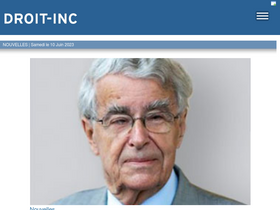 'droit-inc.com' screenshot