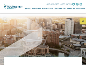'rochestermn.gov' screenshot
