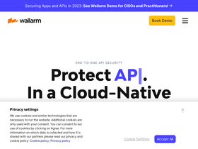 'wallarm.com' screenshot