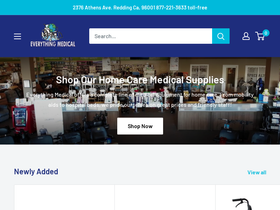 Everything Medical Online website screenshot