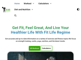 'fitliferegime.com' screenshot