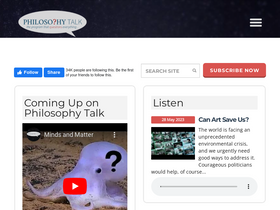 'philosophytalk.org' screenshot