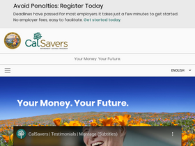 'calsavers.com' screenshot