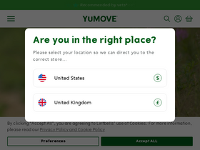 'yumove.co.uk' screenshot