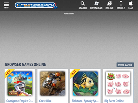 'freegamepick.net' screenshot