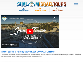 Shalom Israel Tours Reviews  Read Customer Service Reviews of  shalomisraeltours.com