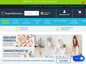 'superobchod.sk' screenshot