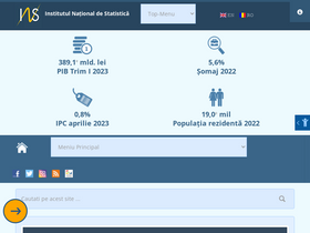 'insse.ro' screenshot