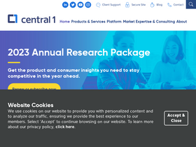 'central1.com' screenshot