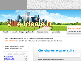 'ville-ideale.fr' screenshot