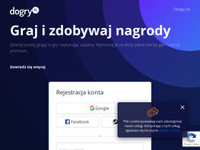 'dogry.pl' screenshot