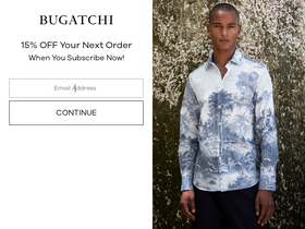 'bugatchi.com' screenshot