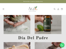 arajabones.com homepage screenshot
